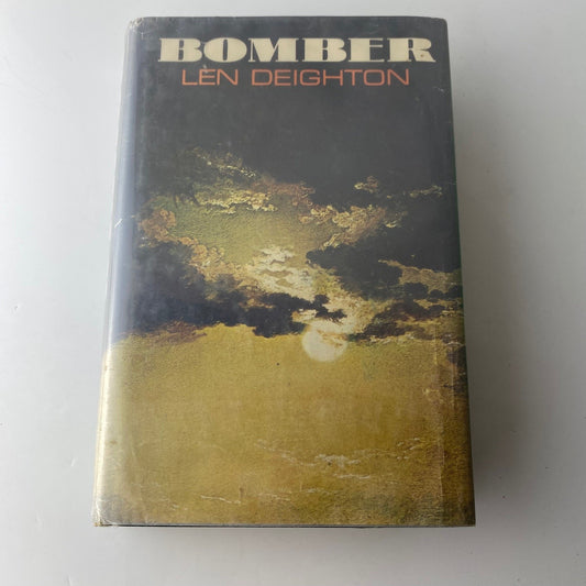 Bomber Len Deighton 1970 First Edition WWII Thriller Harper & Row