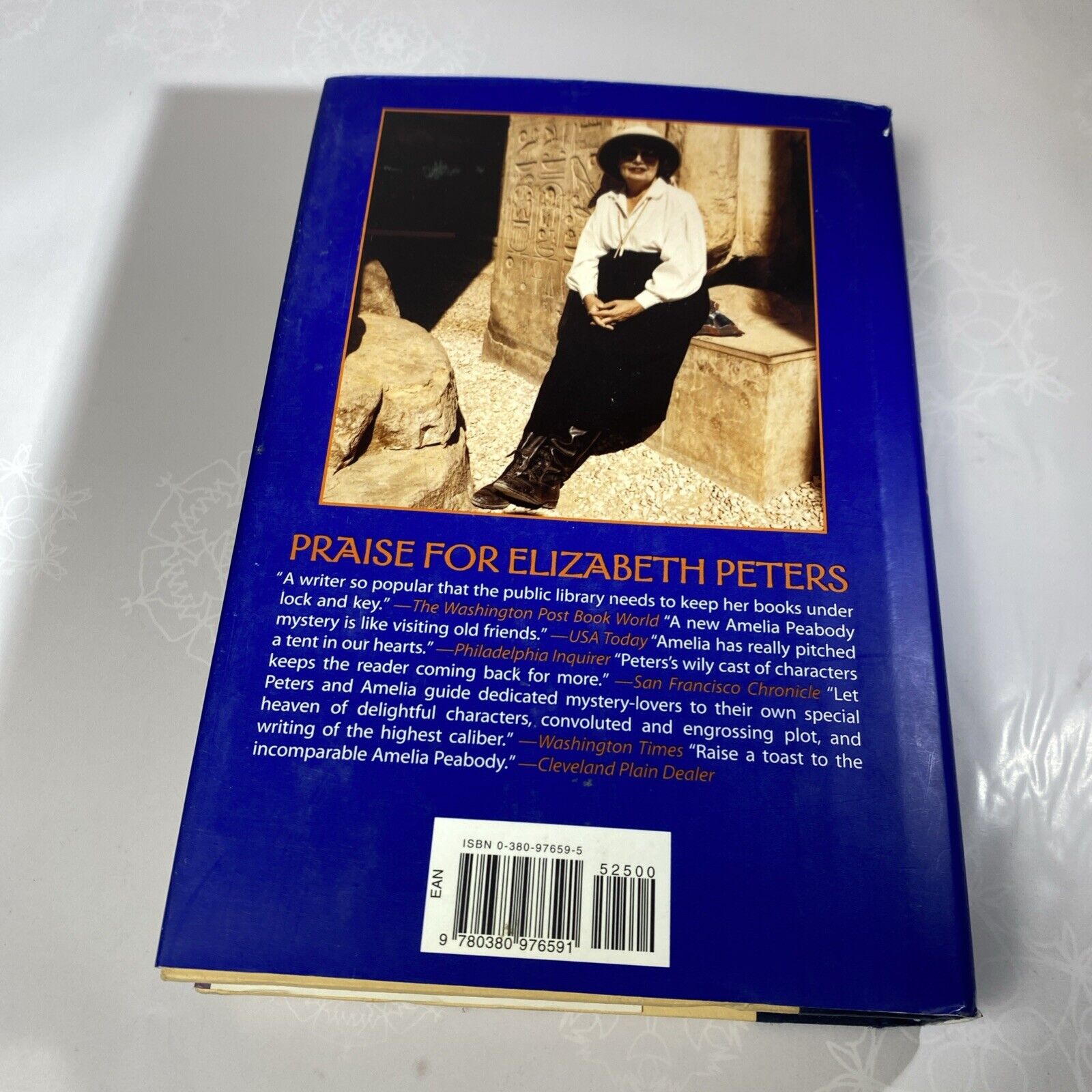 Elizabeth Peters. He Shall Thunder In The Sky  (Amelia Peabody #15) - hardcover