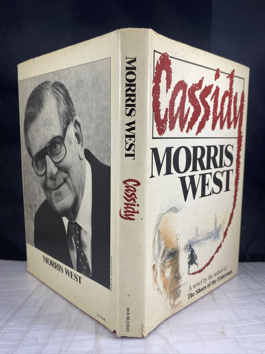 Cassidy by West, Morris Hardcover Book Club Edition Vintage 80s Mystery Clean