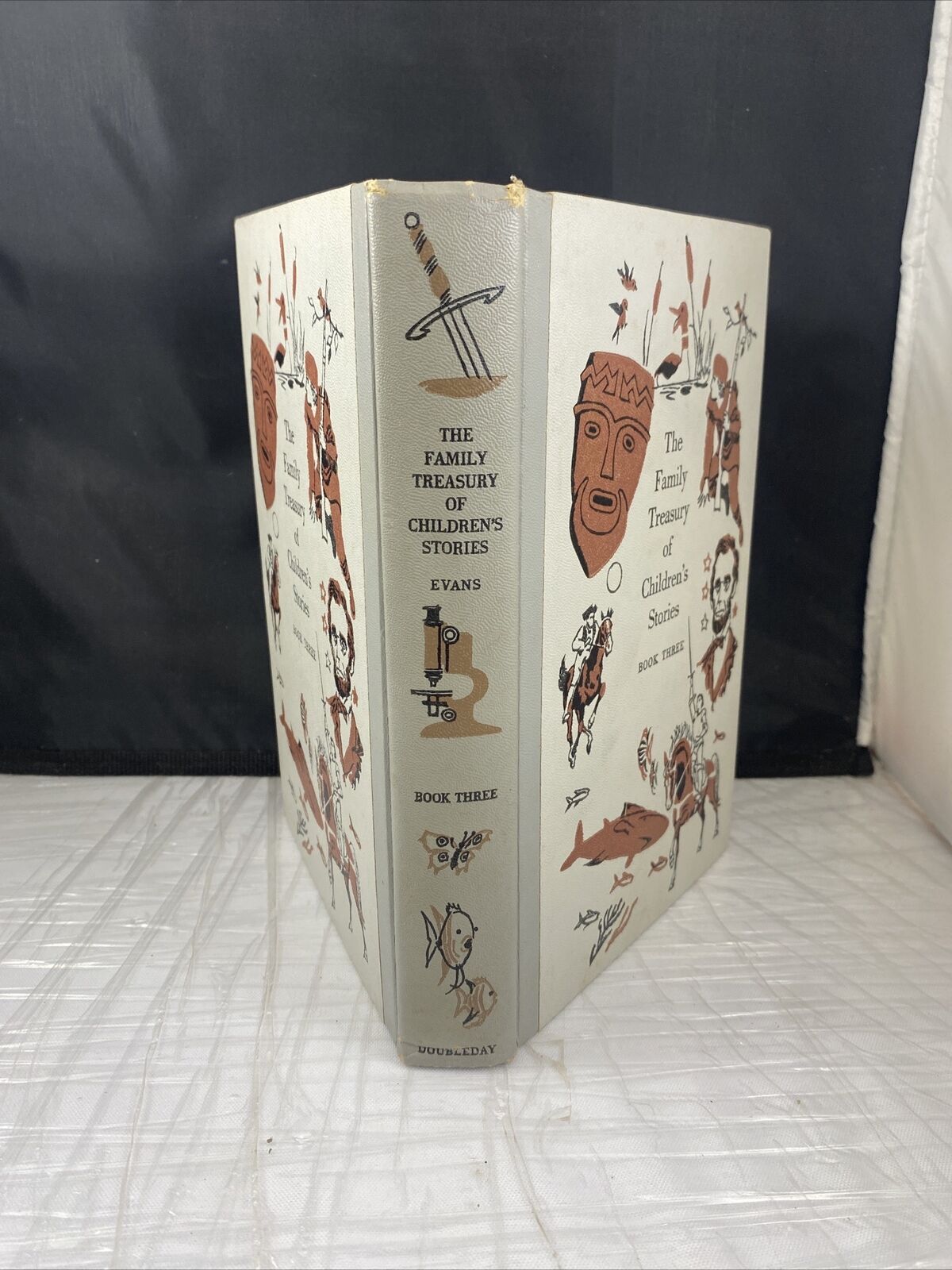 The Family Treasury of Childrens Stories Book Three 1956 First Edition Hardcover