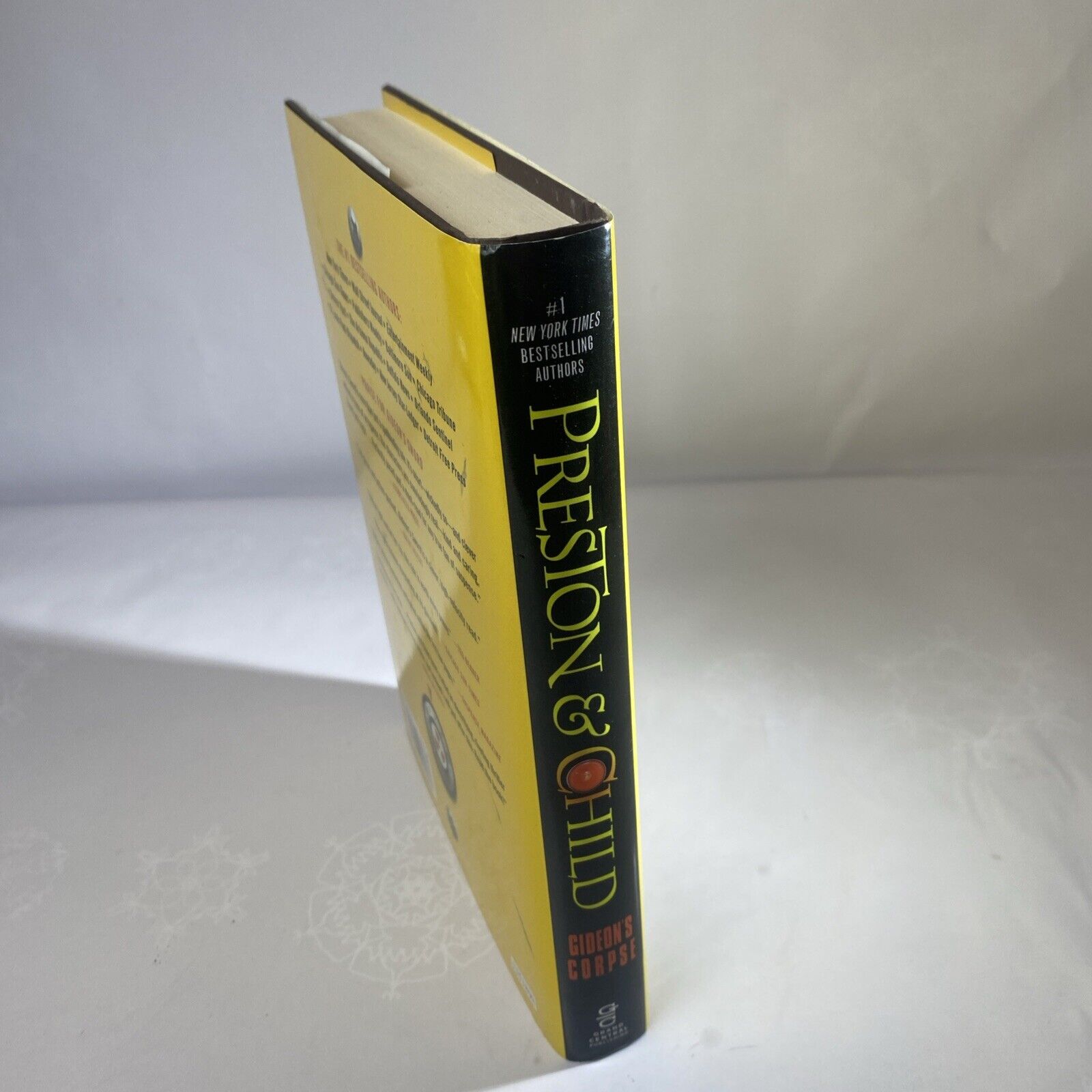 Gideon's Corpse, Child, Lincoln Book Club Edition Hardcover Mystery Novel