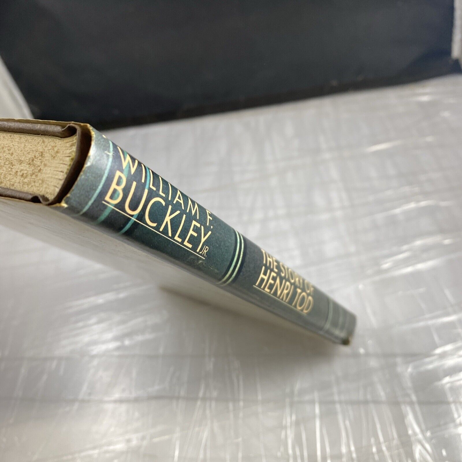 Story of Henri Tod by Buckley, William F. Hardback Book Club Edition Vintage