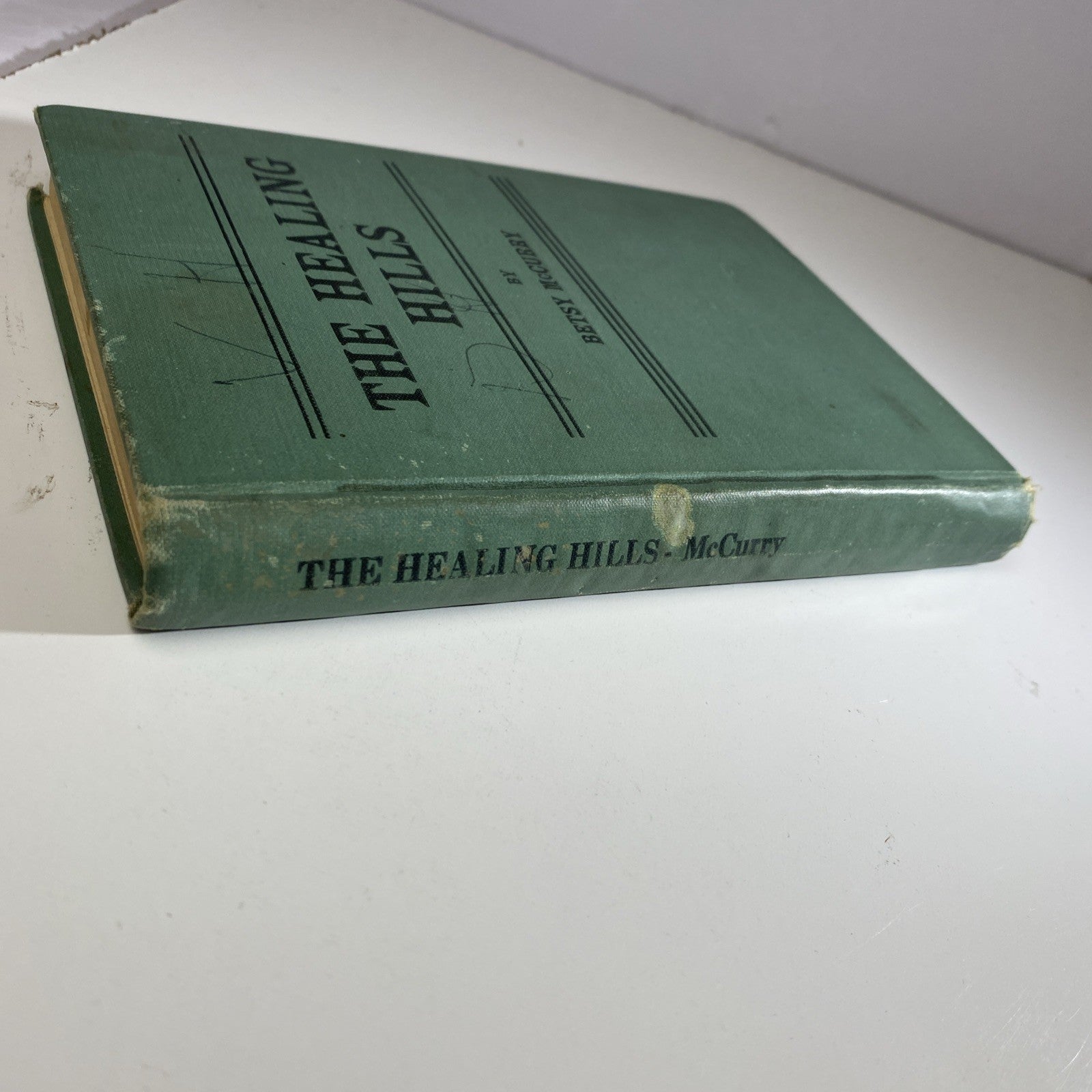 Healing Hills - Betsy McCurry 1941 Good Vintage Historical Fiction Novel