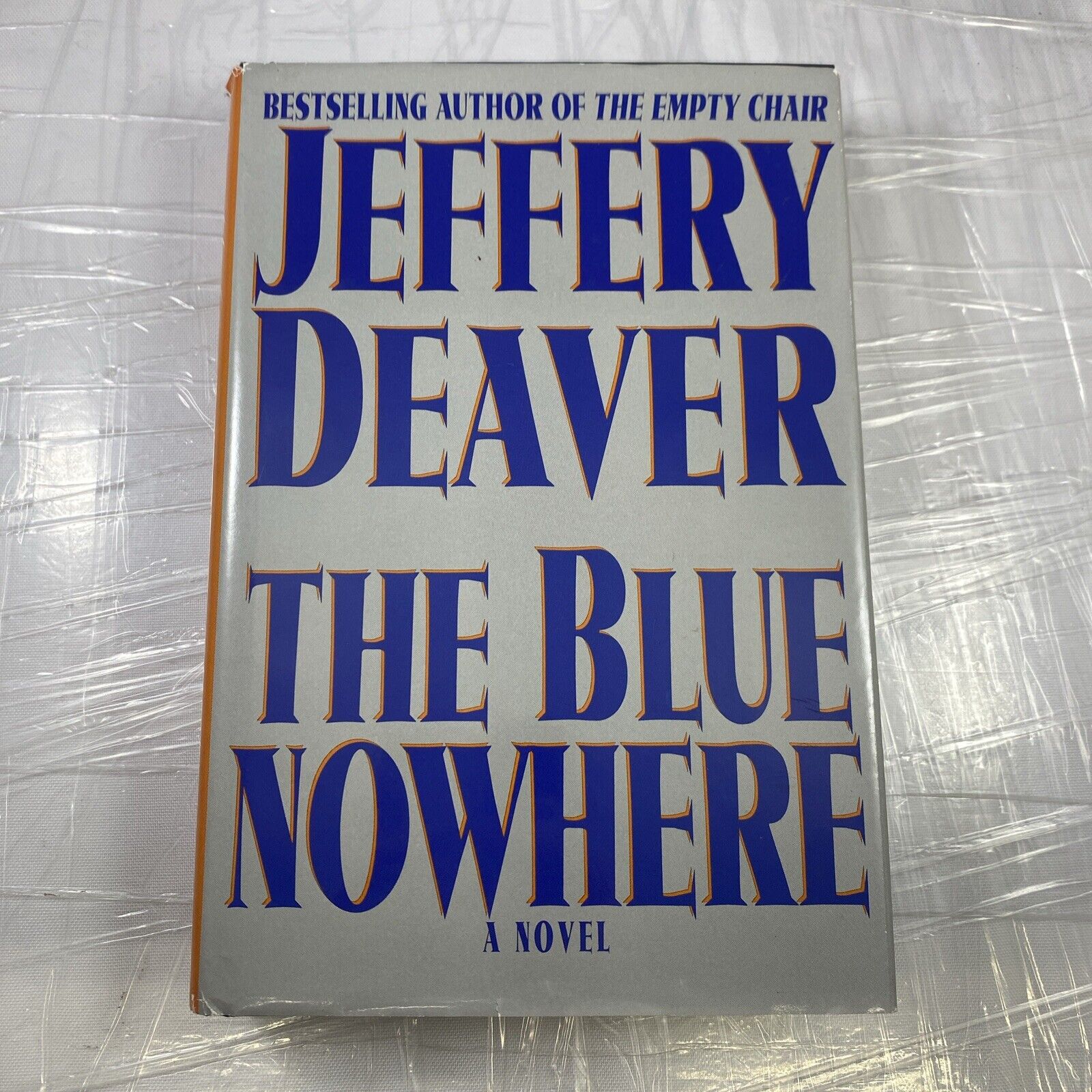 The Blue Nowhere by Jeffery Deaver (2001, Hardcover) Mystery Thriller Novel