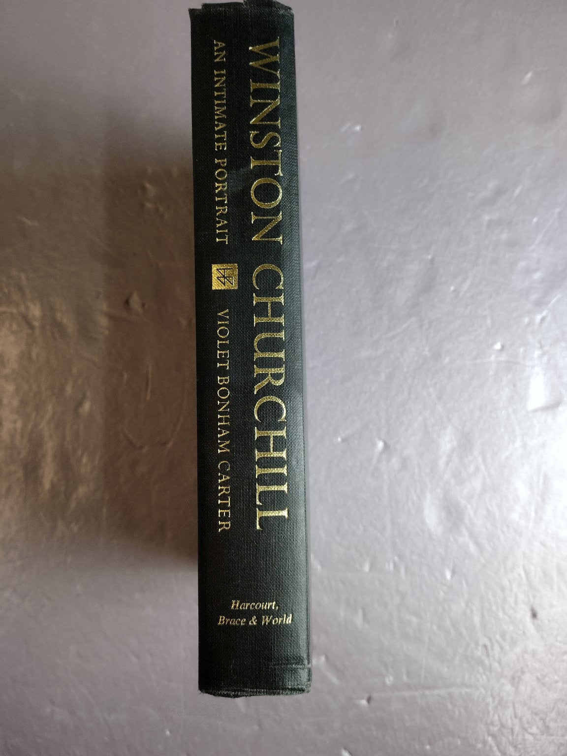 Winston Churchill: An Intimate Portrait Violet Bonham Carter 1965 Biography