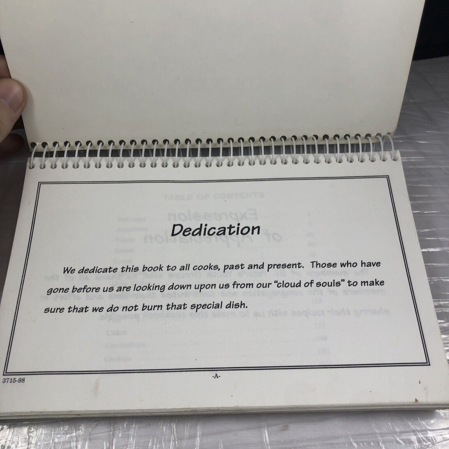 St. Peter’s Evangelical Church U.C.C Youth Groups Vintage Church Cookbook