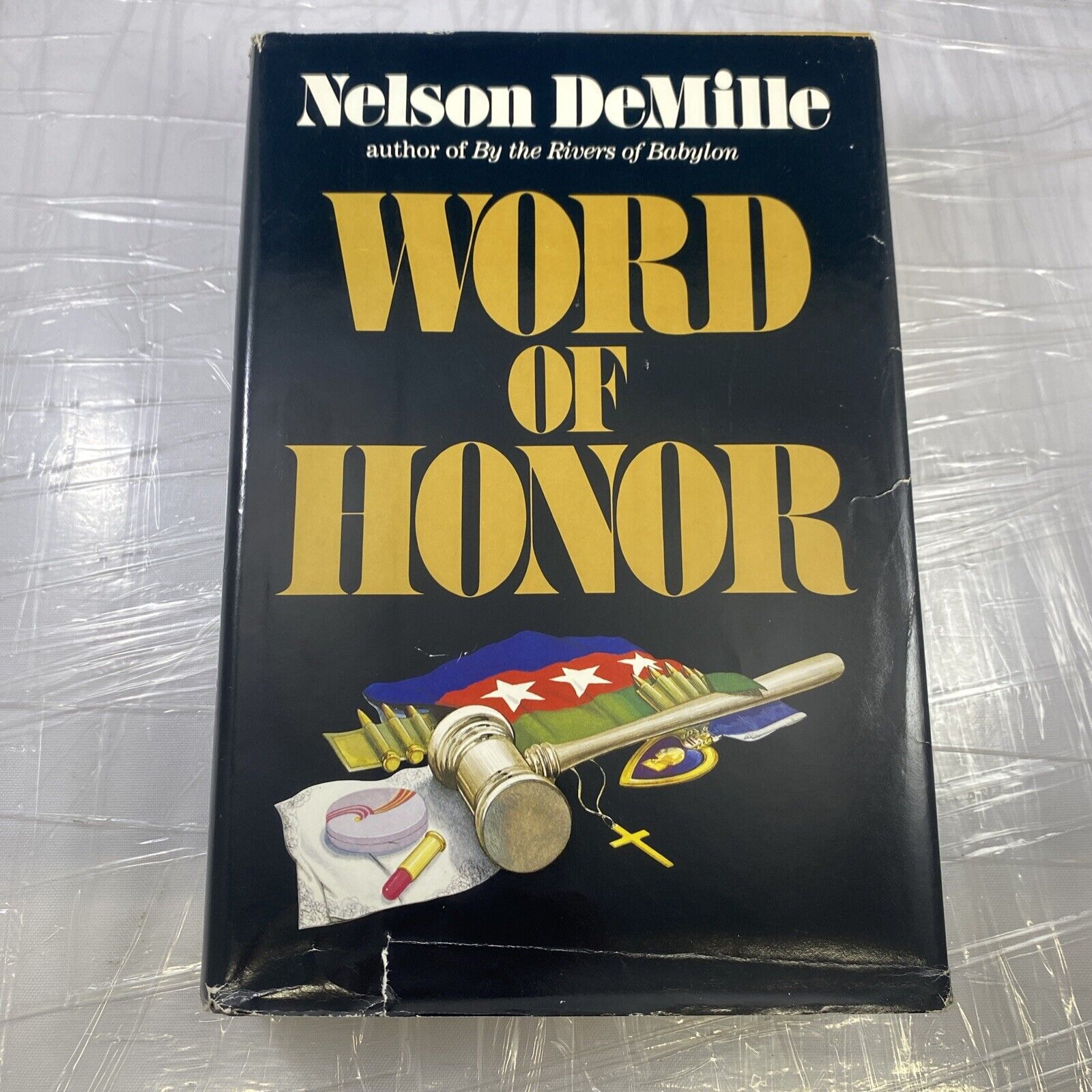 Word of Honor by Nelson DeMille  1985 Vintage Hardcover Book 2nd Print Good