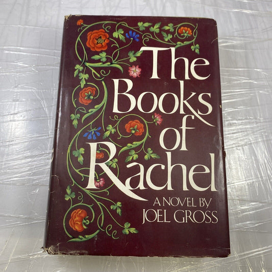 The Books Of Rachel Joel Gross 1979 Book Club Edition Hardcover Dust Jacket Seav