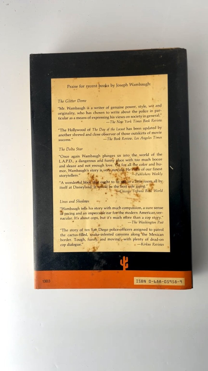 The Secrets of Harry Bright Joseph Wambaugh 1985 First Edition