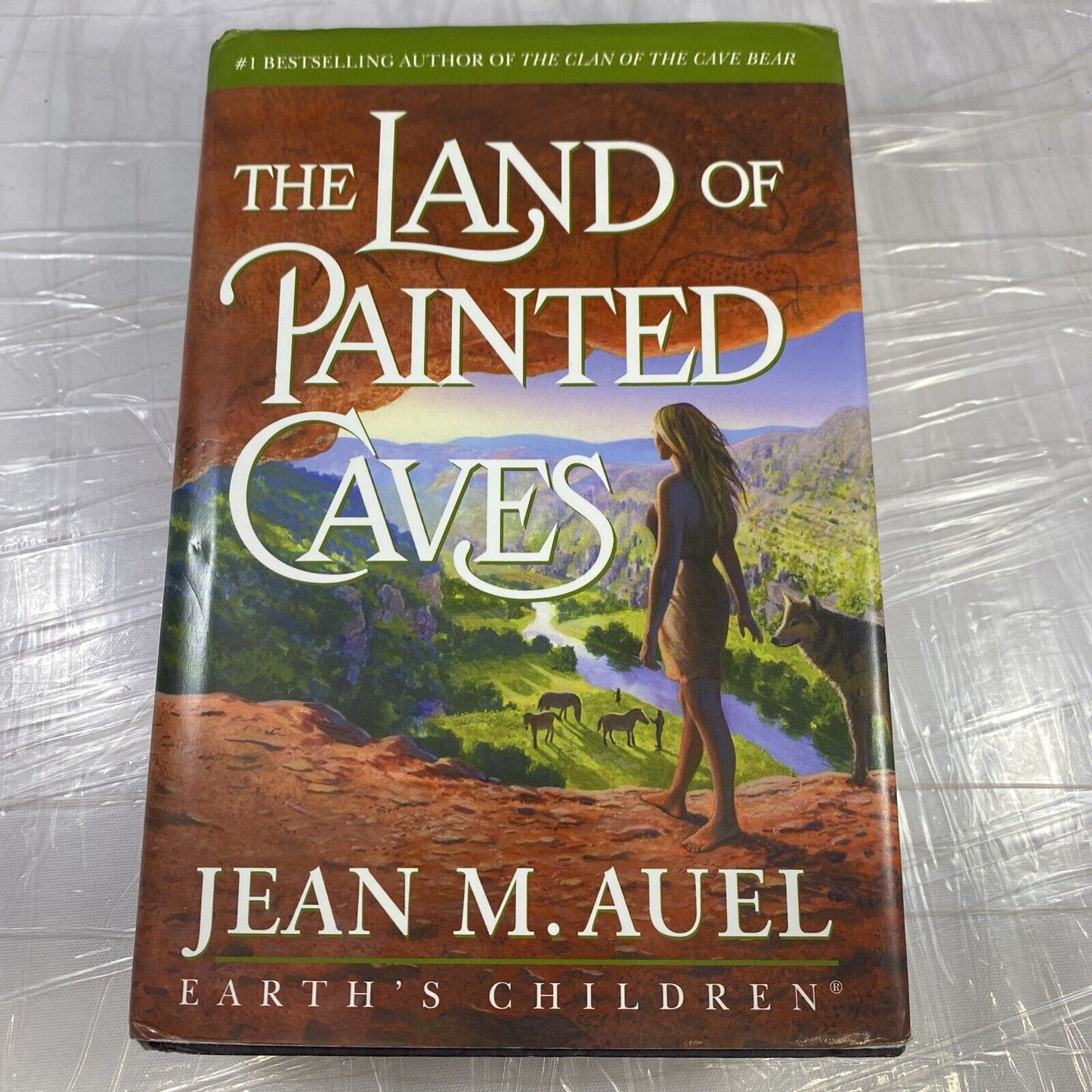 Earth's Children The Land of Painted Caves Jean Auel HC/DJ 1st Ed Free Shipping