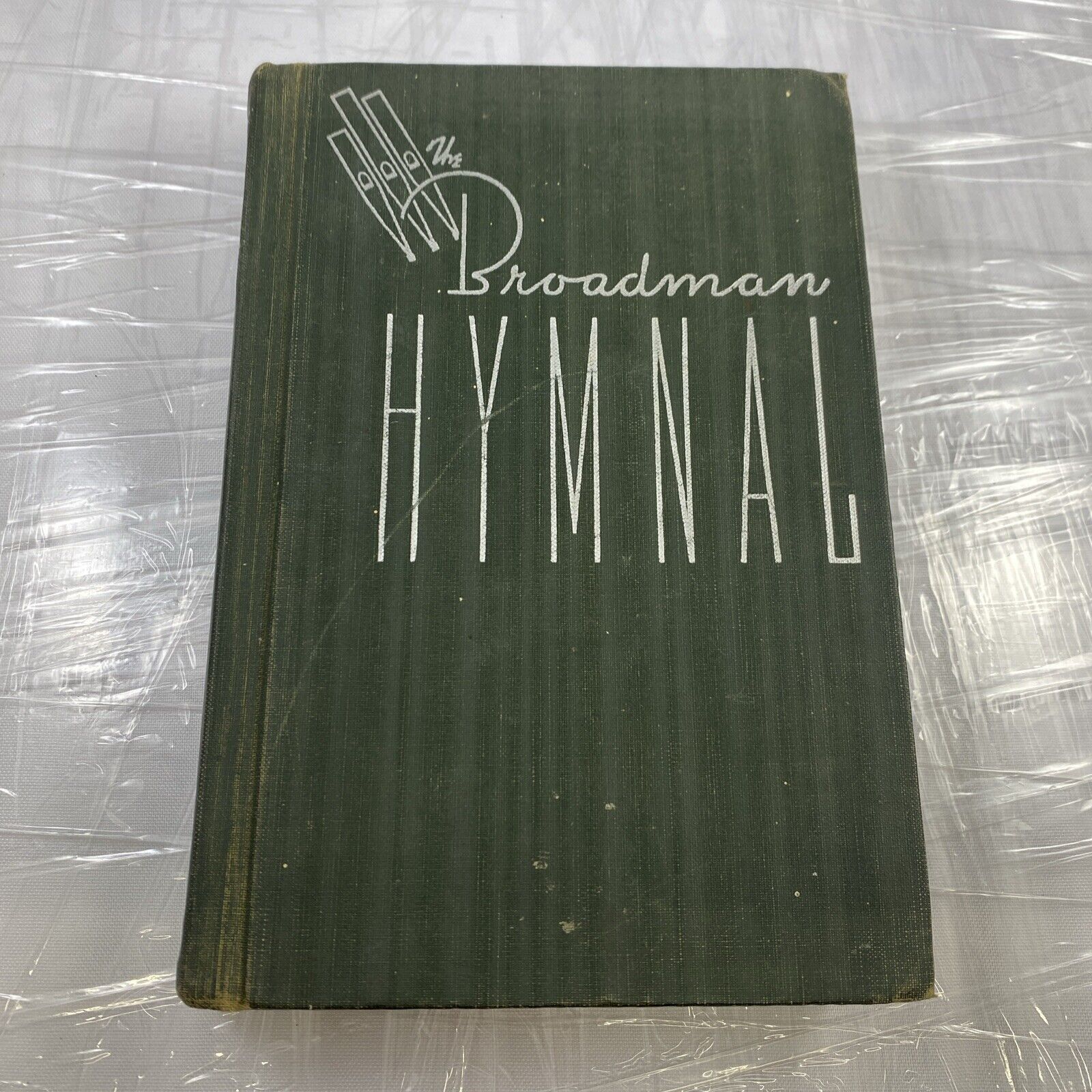 The Broadman Hymnal 1940 Green Hardcover Vintage Rare Cover Variant Christian