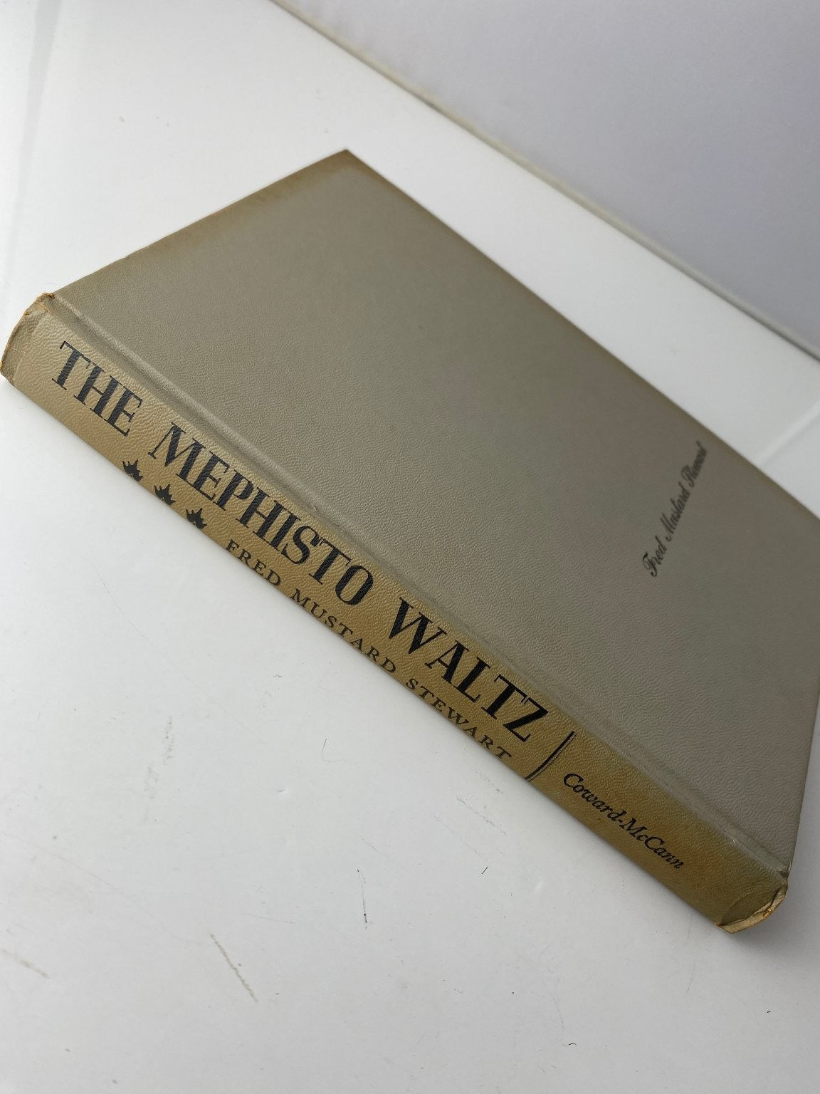 The Mephisto Waltz Fred Mustard Stewart 1969 First Edition Coward McCann