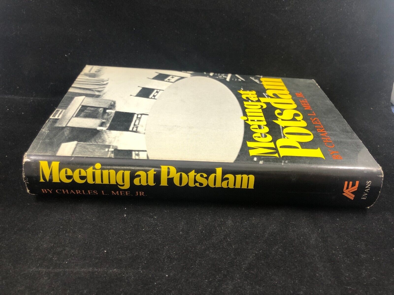 Meeting at Potsdam by Charles Mee Jr. HC, 1975 Book club edition. Companion incl