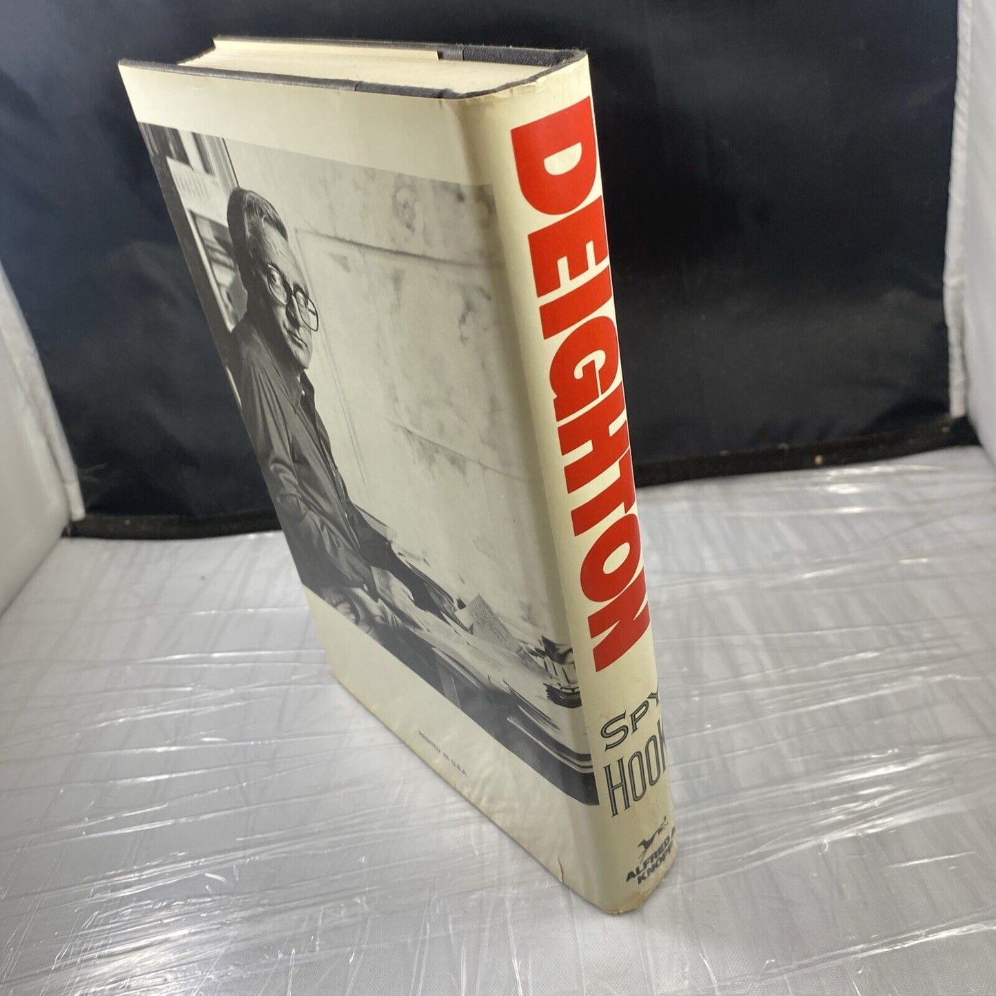 Spy Hook by Len Deighton (1988, Hardcover) Vintage Mystery Novel Book Club Ed