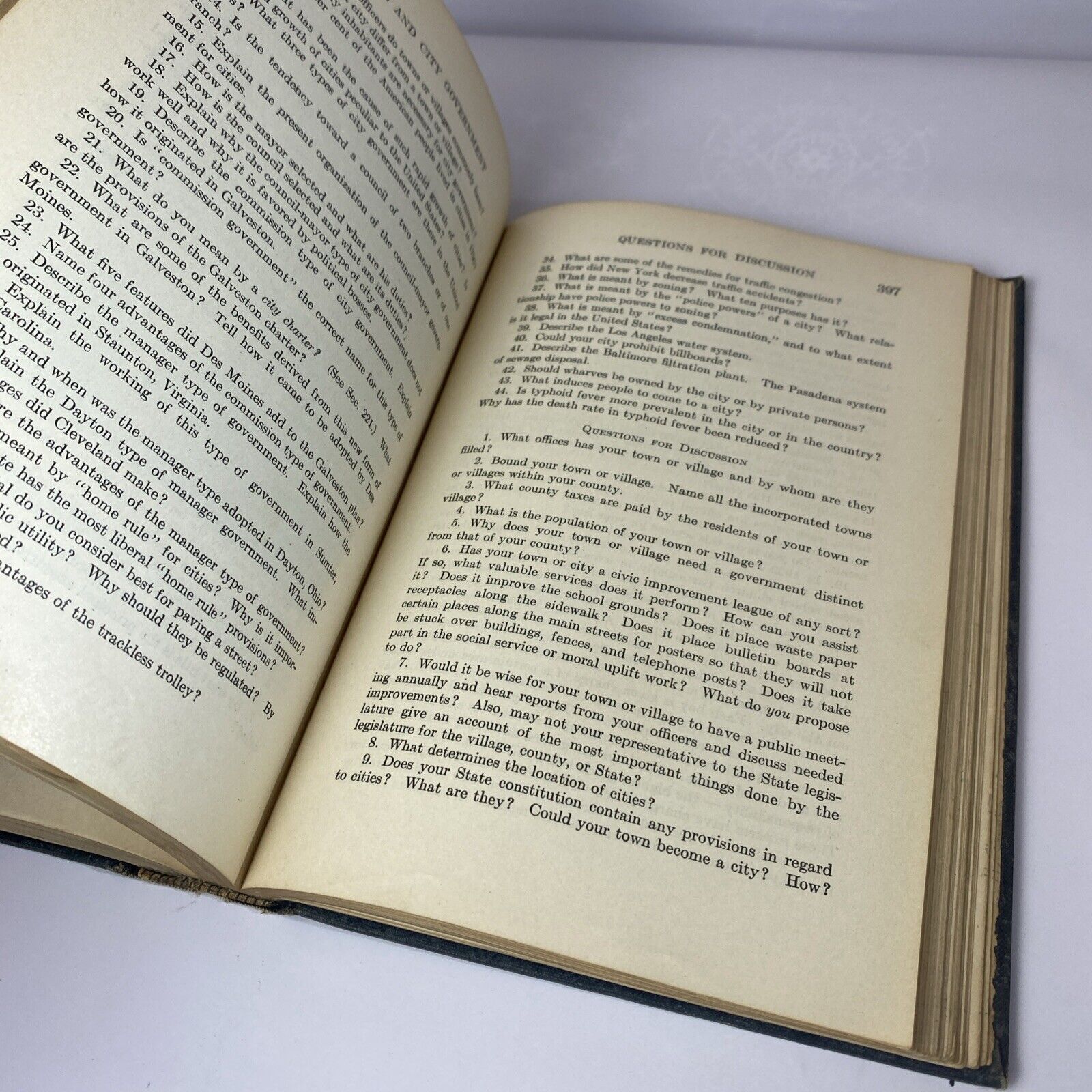 American Government, Revised Edition by Frank A. Magruder - 1926 HC Textbook