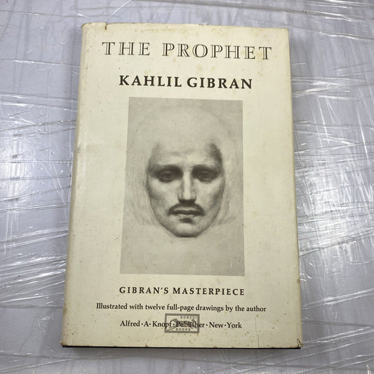 The Prophet [A Borzoi Book] , Kahlil Gibran 1973 Edition Good Book