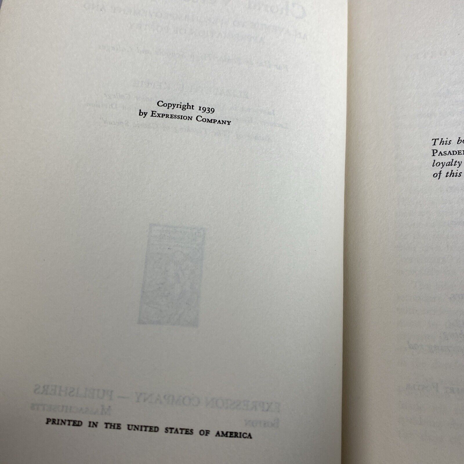 1939 Choral Verse Speaking. E. Keppie. Speech Improvement & Poetry Appreciation