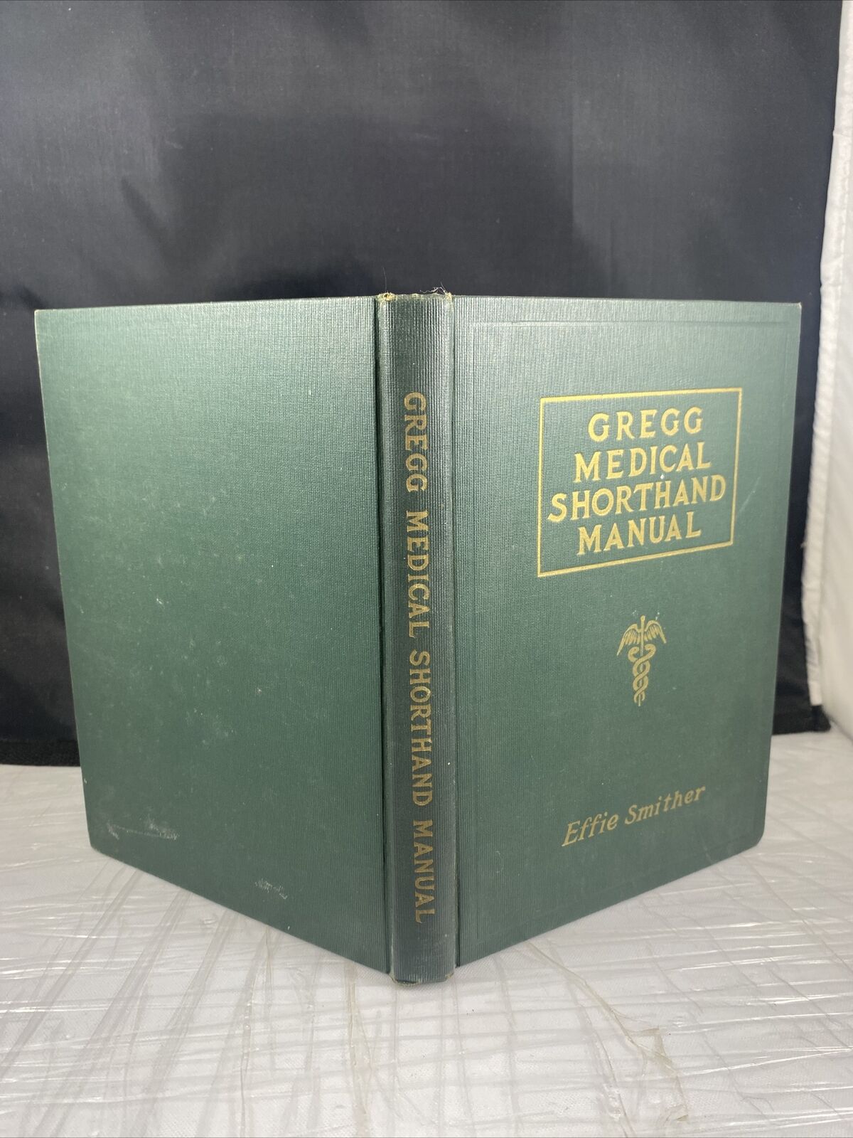 Gregg Medical Shorthand Manual by Effie Smither, copyright 1927 Antique HC Good
