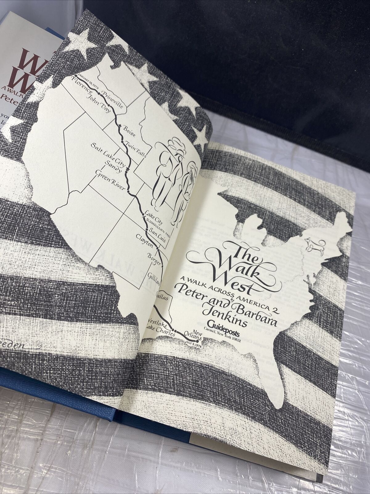 The Walk West: A Walk Across America 2 American Nonfiction Vintage 80s Good