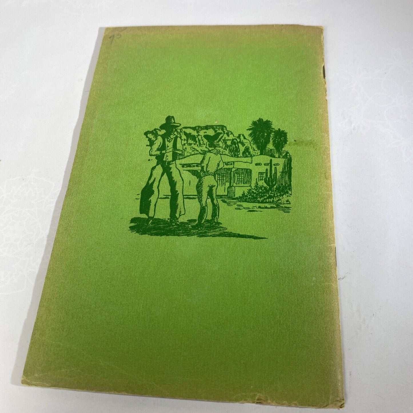 Cowboy Campfire Ballads Mr & Mrs George German Vintage Paper Booklet Songbook 