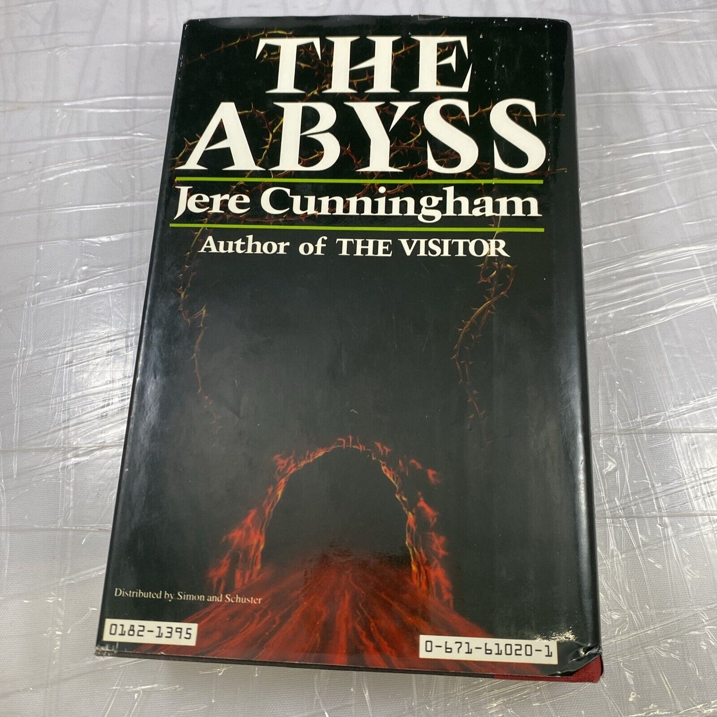 THE ABYSS By Jere Cunningham 1st Edition 1st Printing 1981 with Dust Jacket