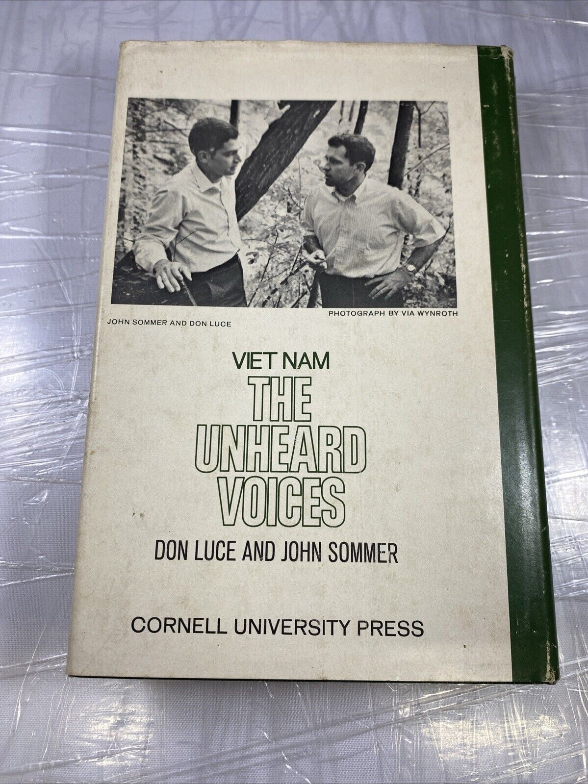 Vietnam : The Unheard Voices by John Sommer and Don Luce (Hardcover) Rare Memoir