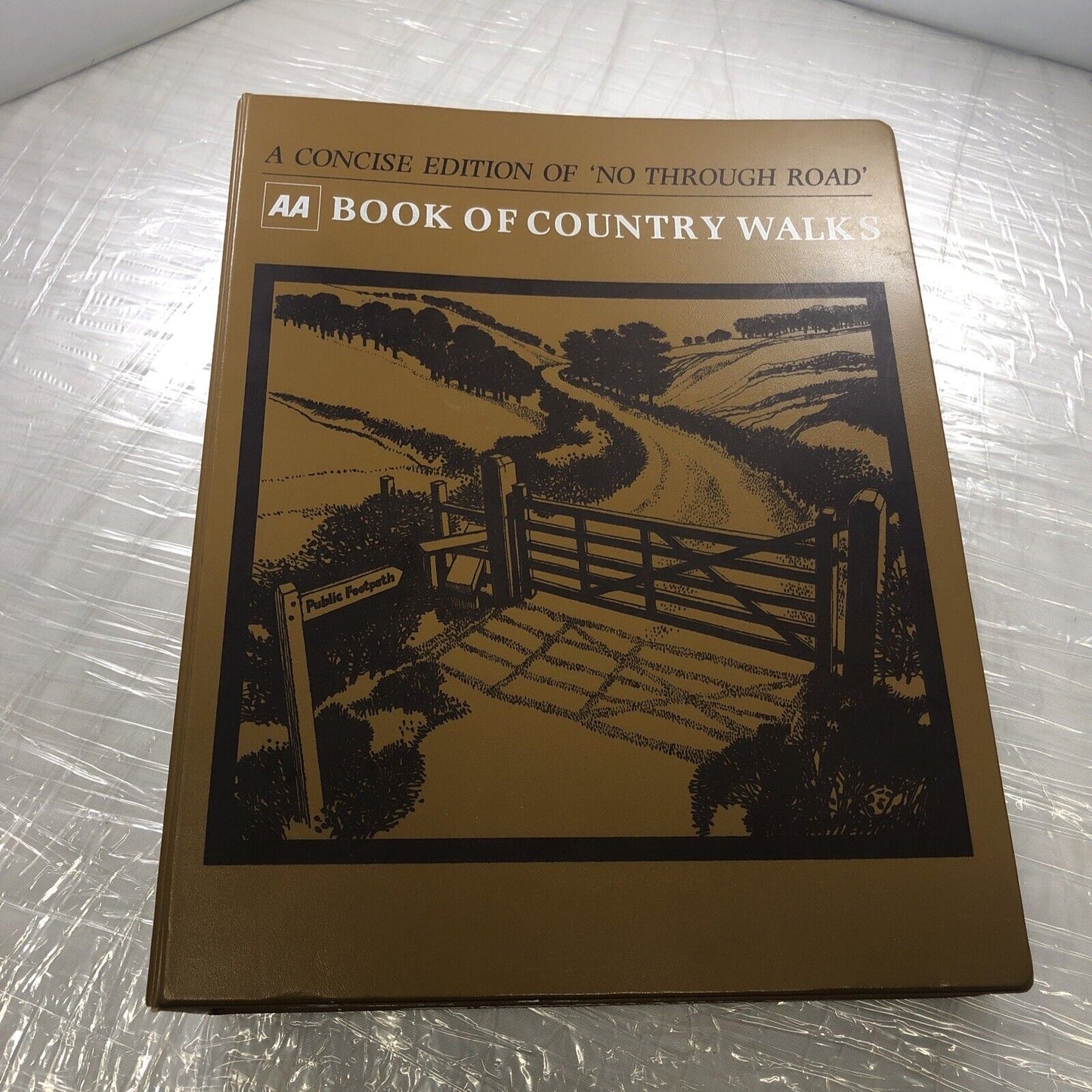 Concise Edition of No Through Road Book of Country Walks 1979 Binder