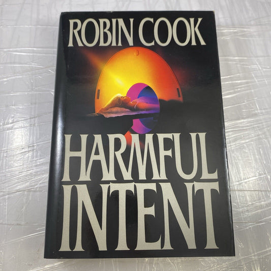 Harmful Intent by Robin Cook (1990, Hardcover) Very Good Vintage Book Club Ed