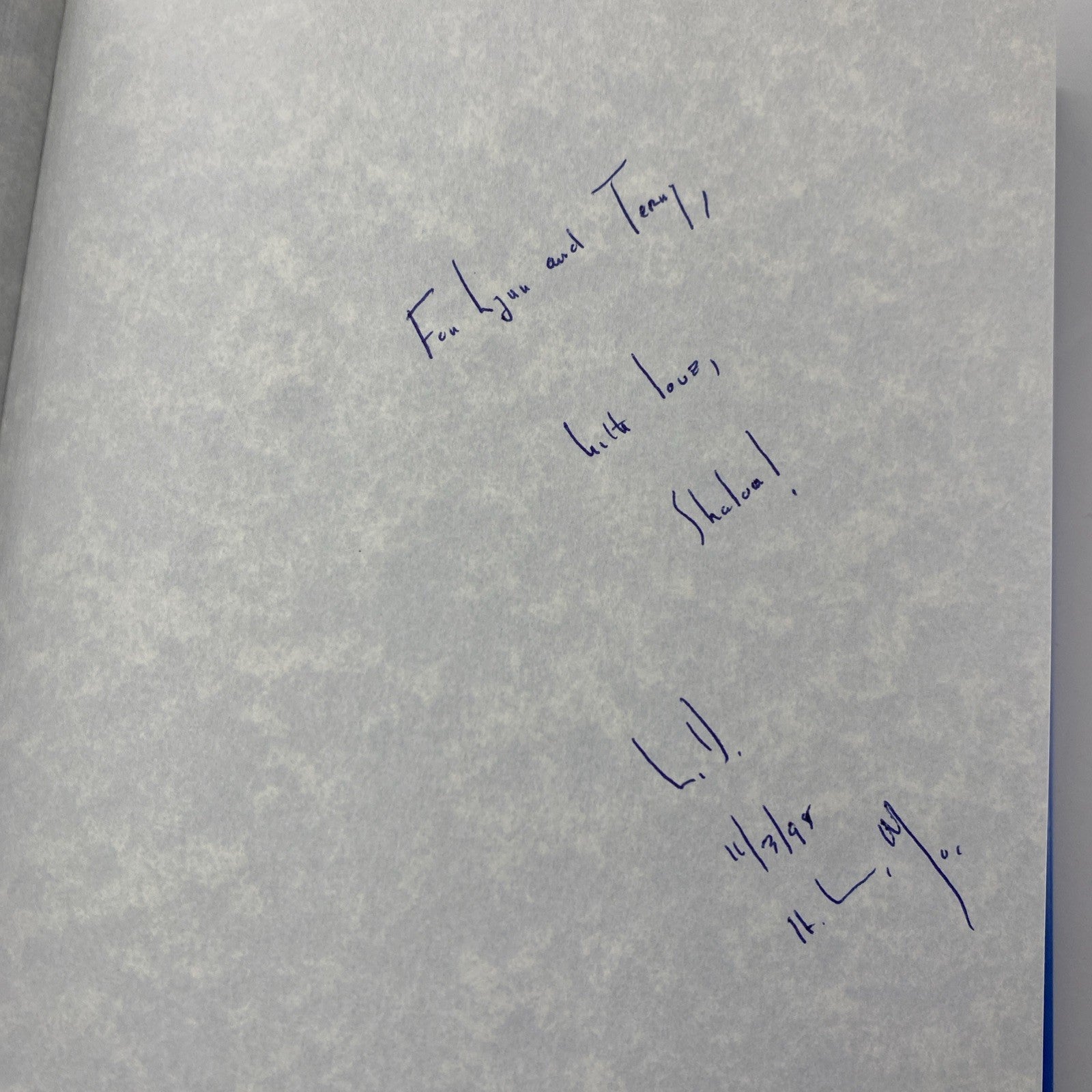 Rare Signed Jewish Poetry Book Toward The Torah, Soaring Louis Brodsky Hardcover