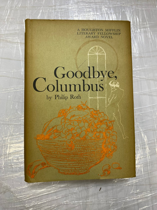Goodbye, Columbus Philip Roth 1959 Book Club Edition Literary Fiction VINTAGE