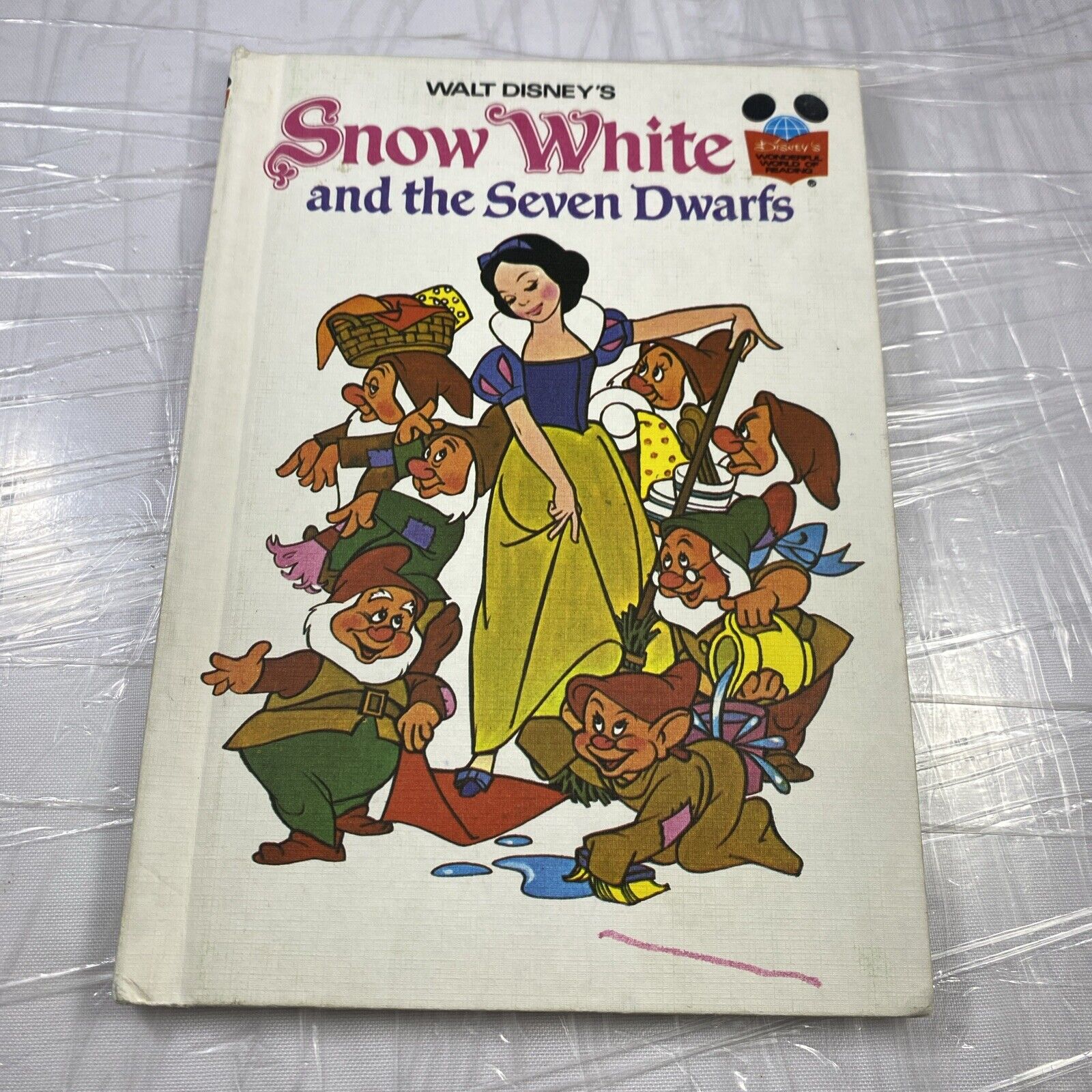 1973 Walt Dinsey's Snow White and the Seven Dwarfs Wonderful World FIRST PRINT