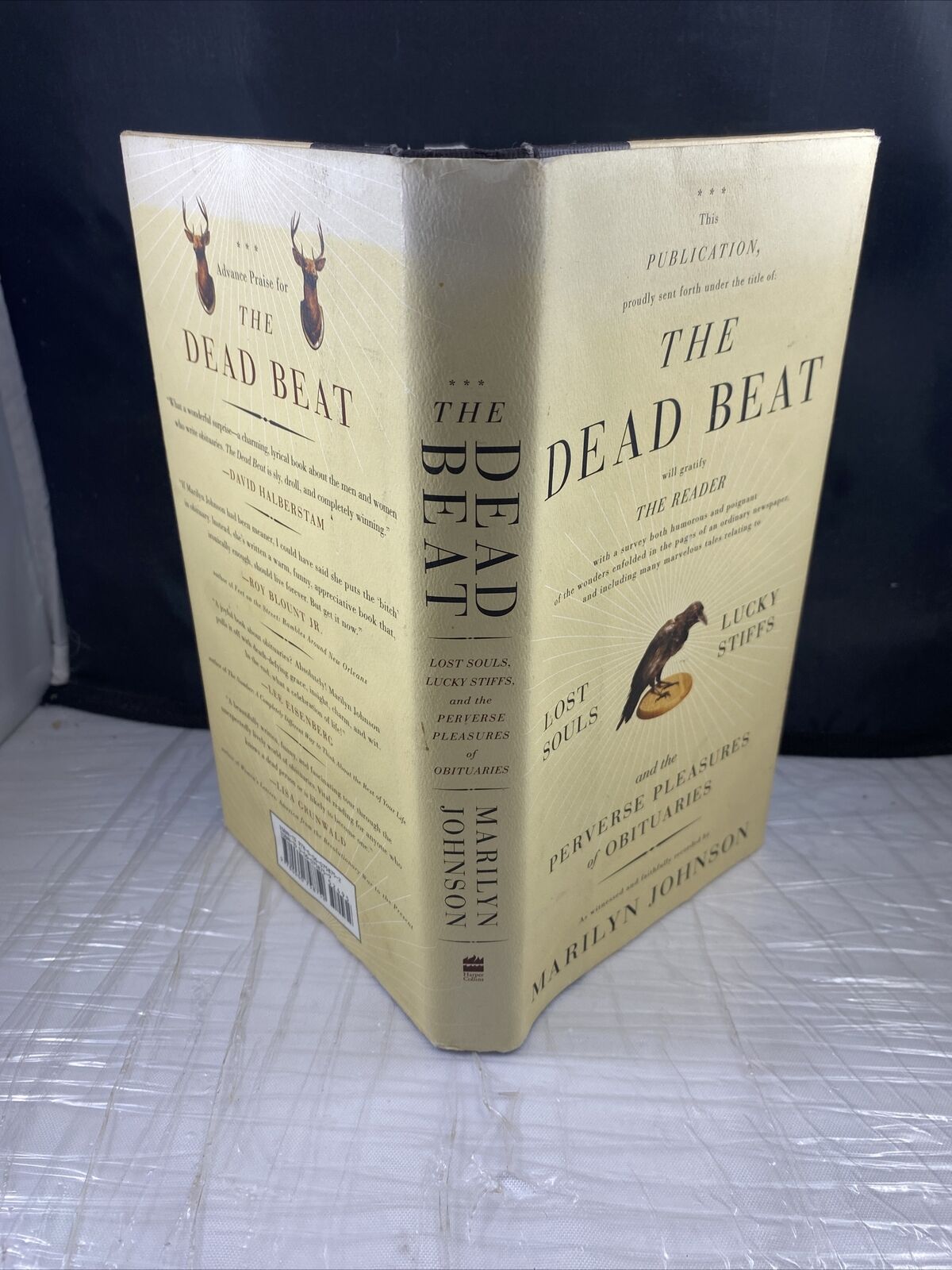 2006 Hardcover The Dead Beat by Marilyn Johnson 1st Edition Oddity Book