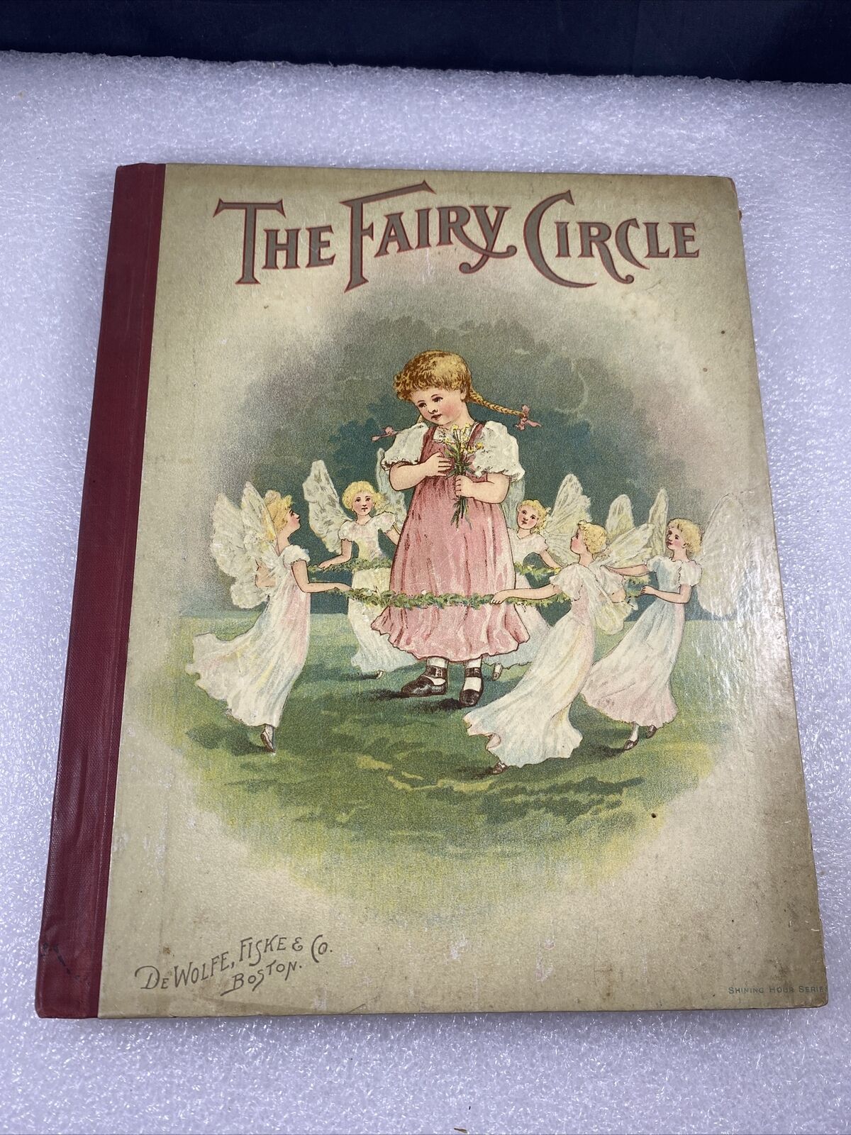 The Fairy Circle Antique Kids Story Book De Wolfe Fiske Rare Shining Hour Series