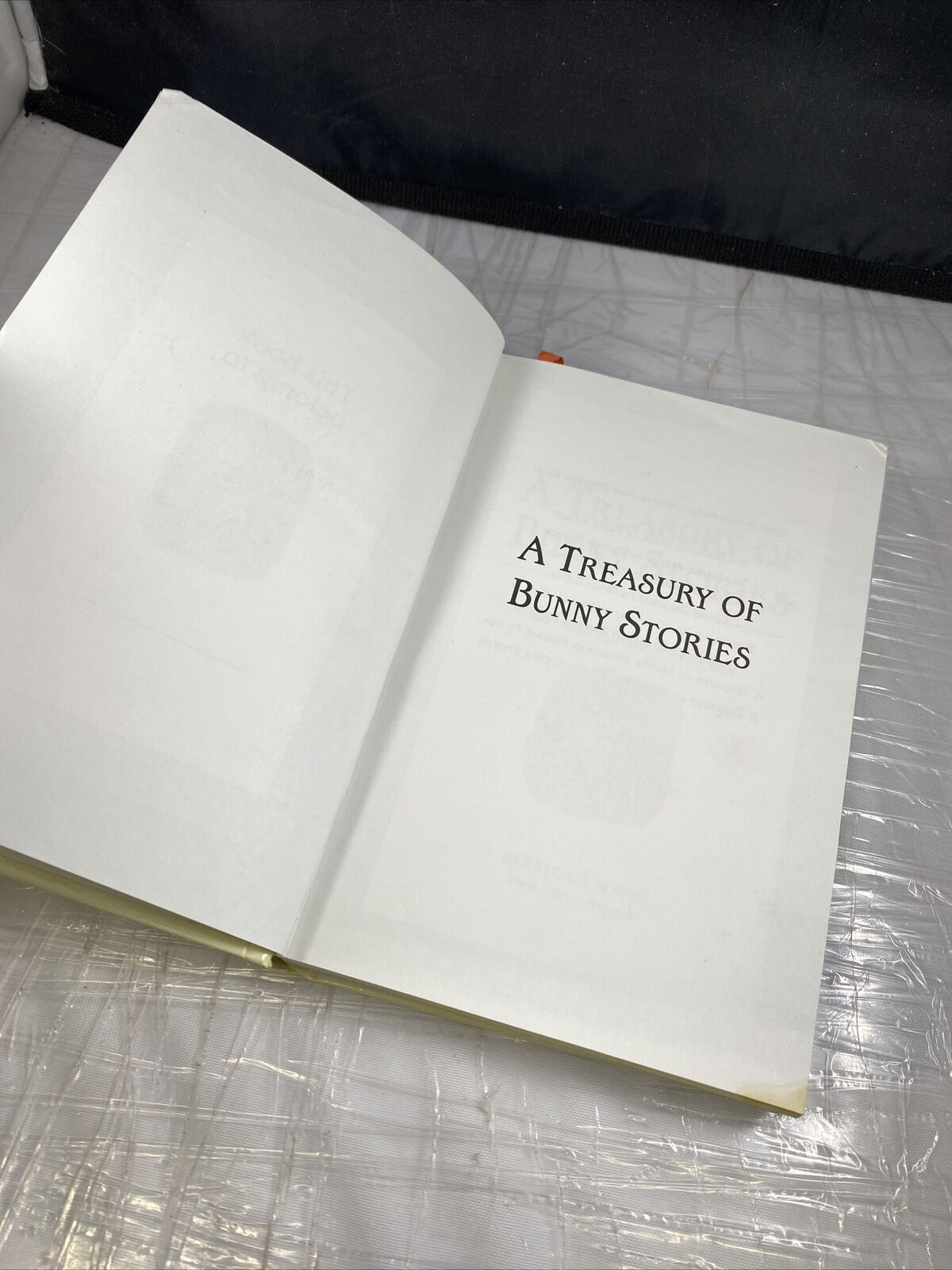 Beatrix Potter A TREASURY OF BUNNY STORIES  1st Edition Rare Unique Inscribed