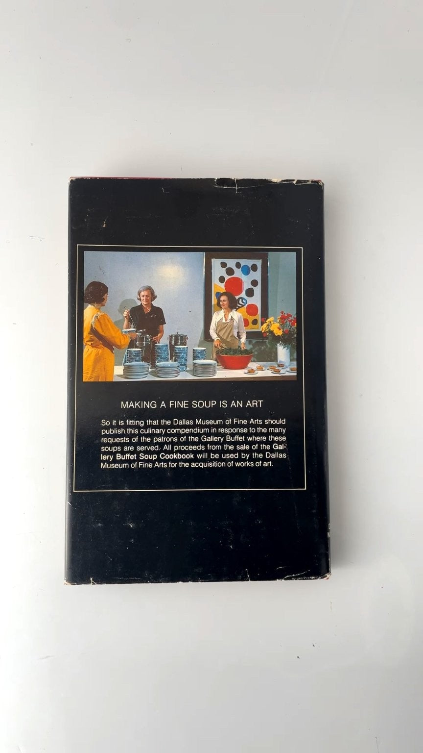 Gallery Buffet Soup Cookbook Dallas Museum of Fine Arts 1970s