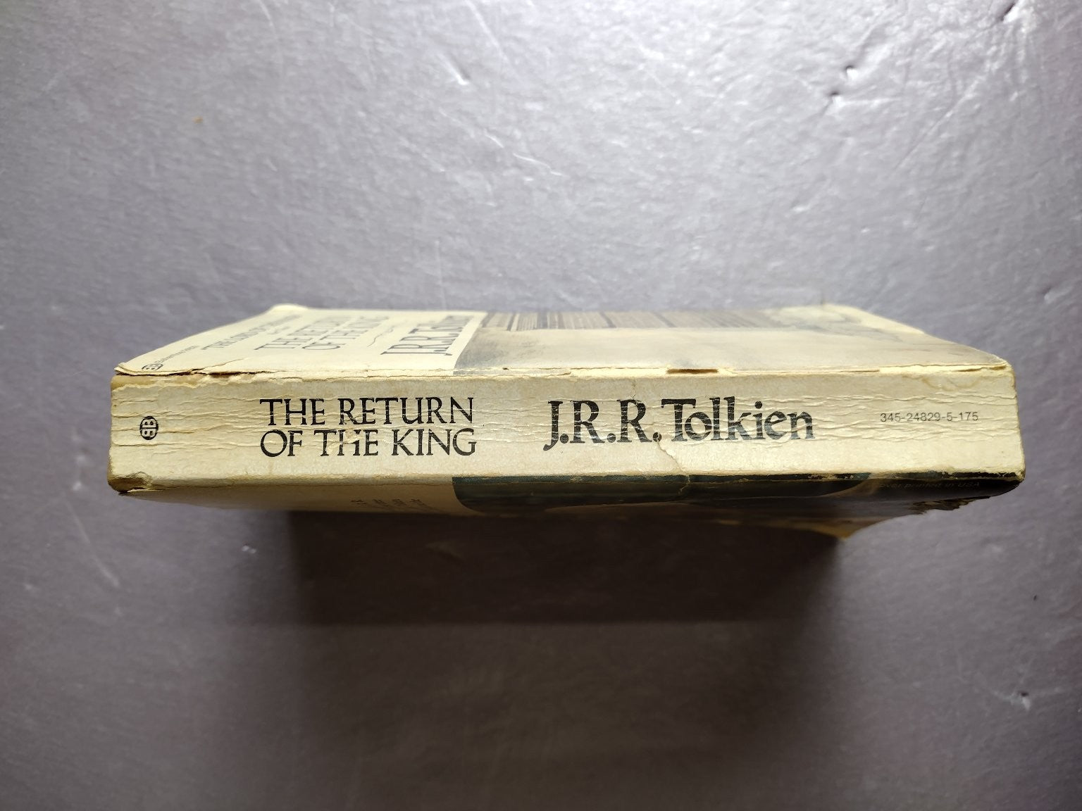 Return of the King J.R.R. Tolkien 1973 50th Printing Ballantine Fantasy