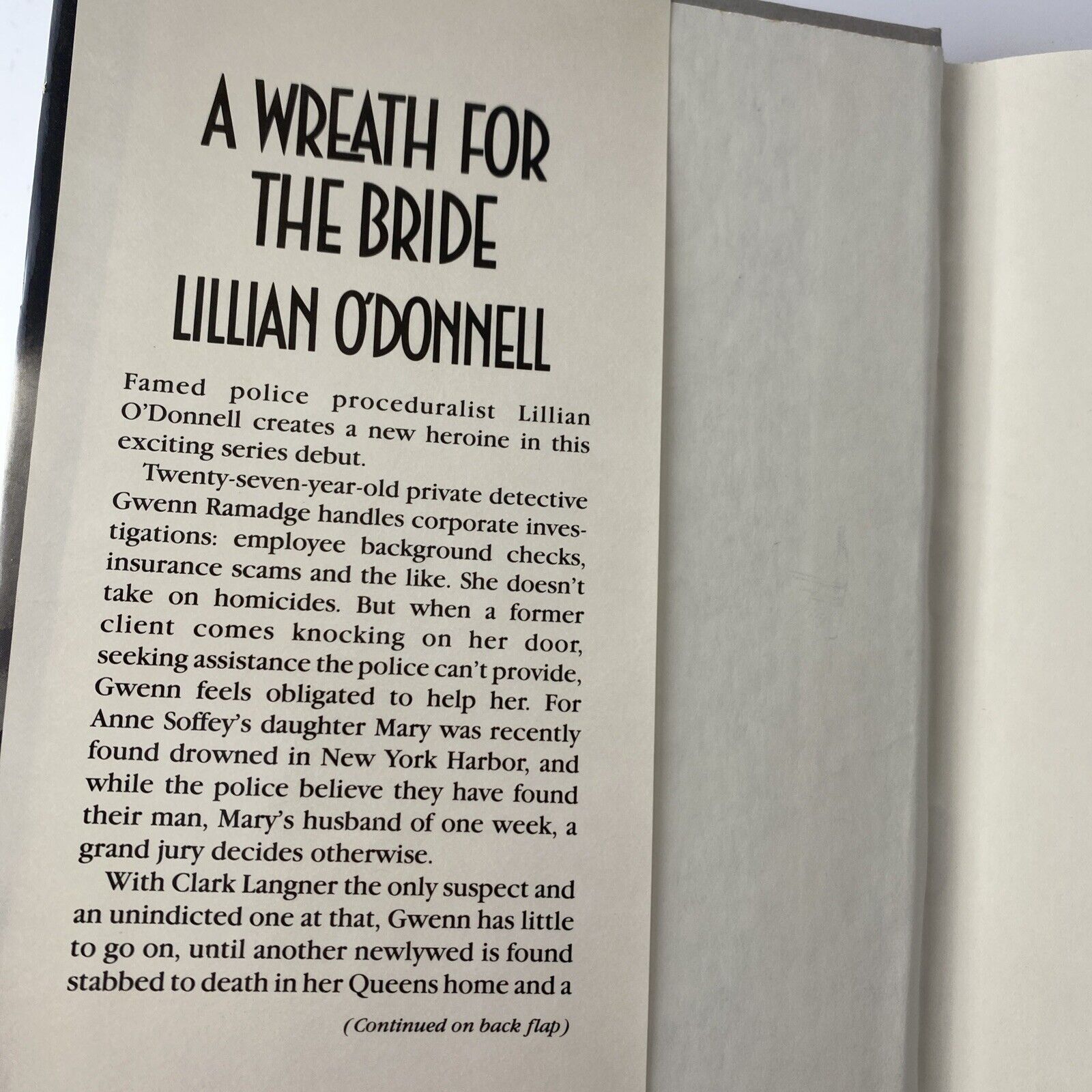Wreath for the Bride by O'Donnell, William; O'Donnell, Lillian Good Book Club Ed
