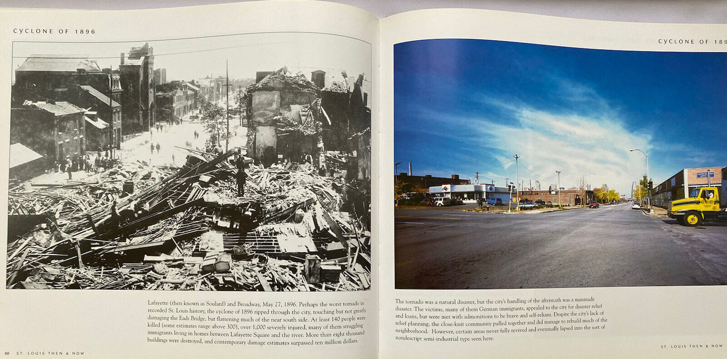 Then and Now Thunder Bay Ser.: St. Louis Then and Now by Elizabeth McNulty...