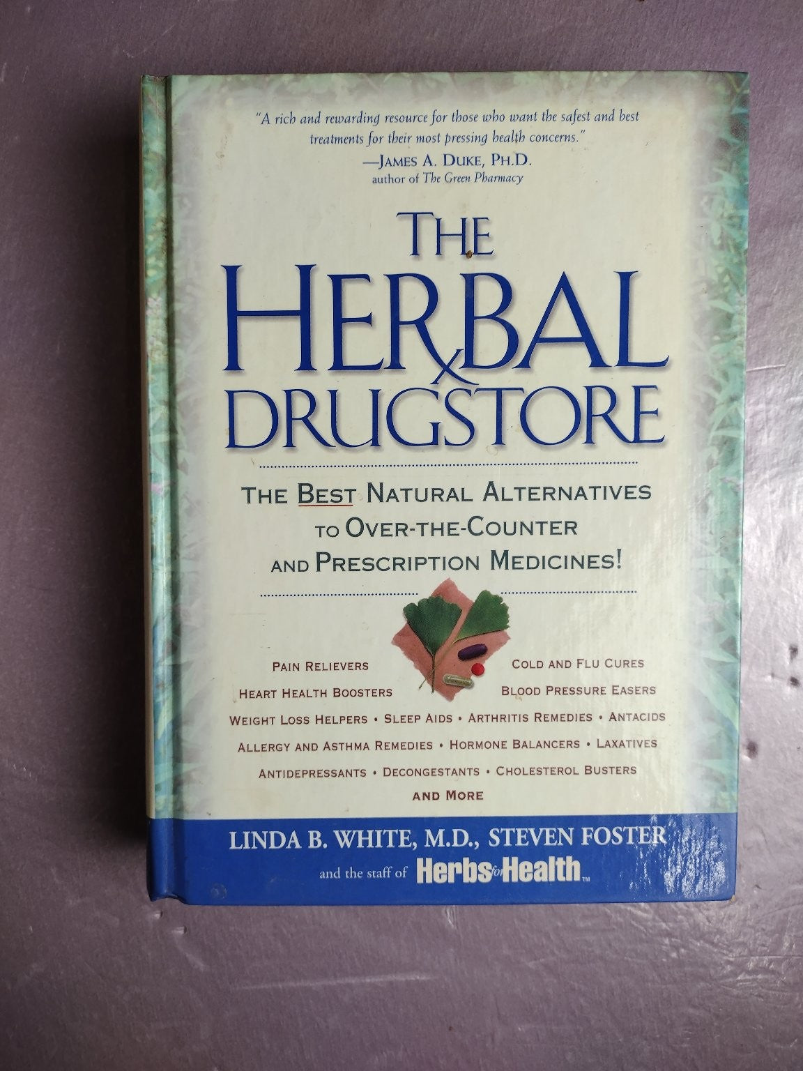 The Herbal Drugstore White Foster Natural Remedies Health Rodale
