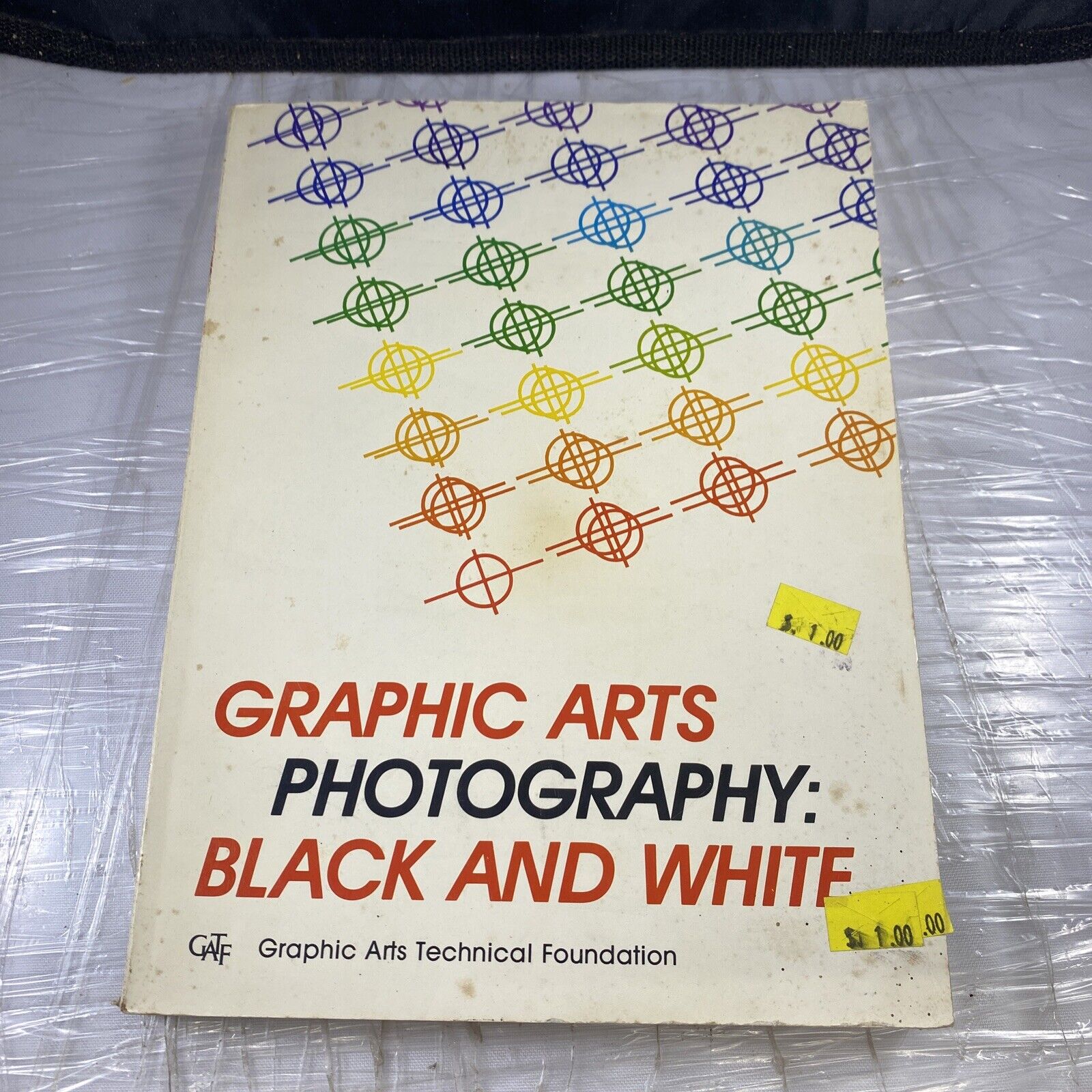 Graphic Arts Photography Black And White Vintage 80s Textbook