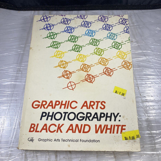 Graphic Arts Photography Black And White Vintage 80s Textbook