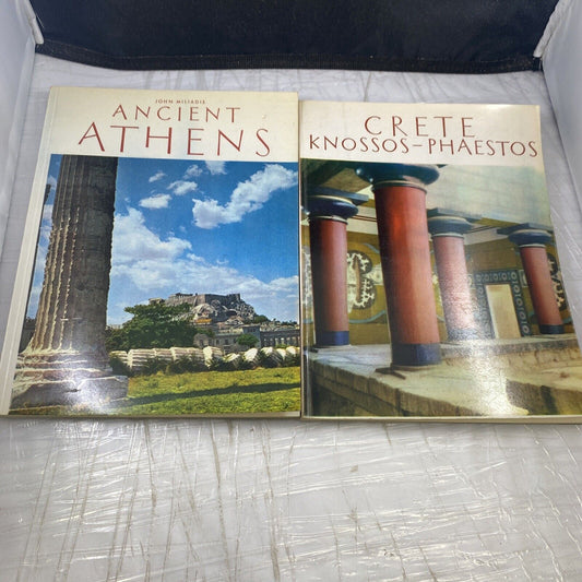 Ancient Athena John Miliadis + Crete-Knossos/Phaestos Vintage Travel Photos Too