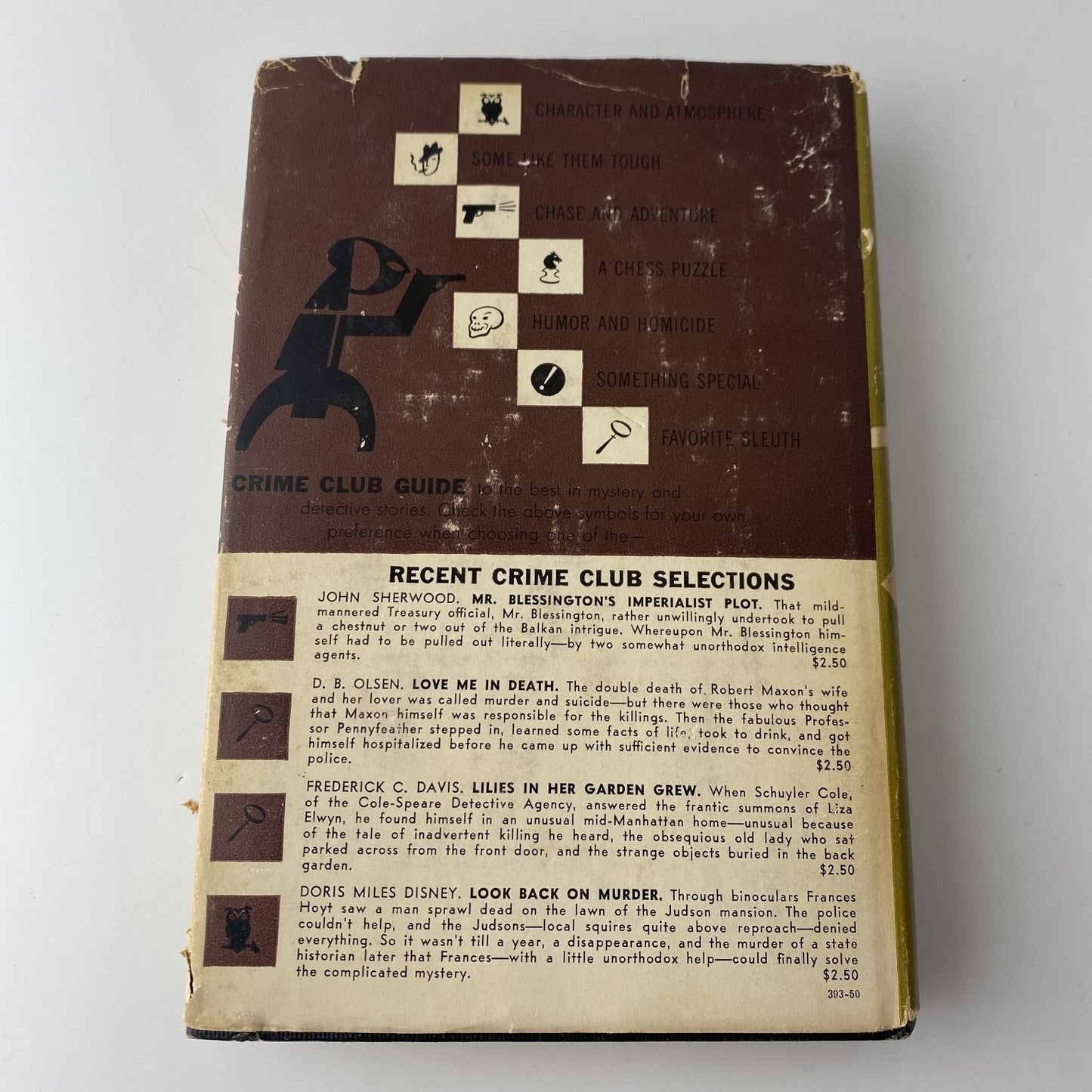 The Professor Knits a Shroud Wirt Van Arsdale 1951 First Edition Crime Club