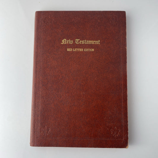 Rare New Testament:Red Letter Edition,The Children's Bible Society of America