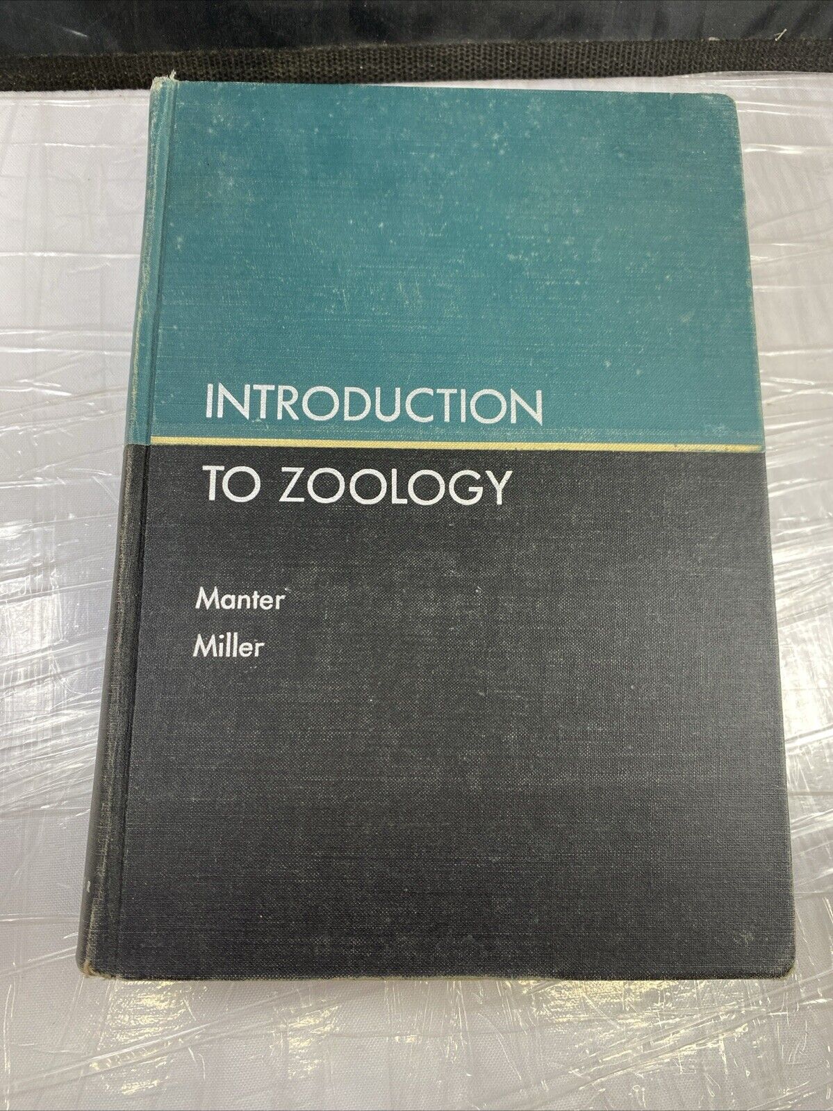 Vintage 50s Rare Animal Study College Textbook Introduction To Zoology Manter