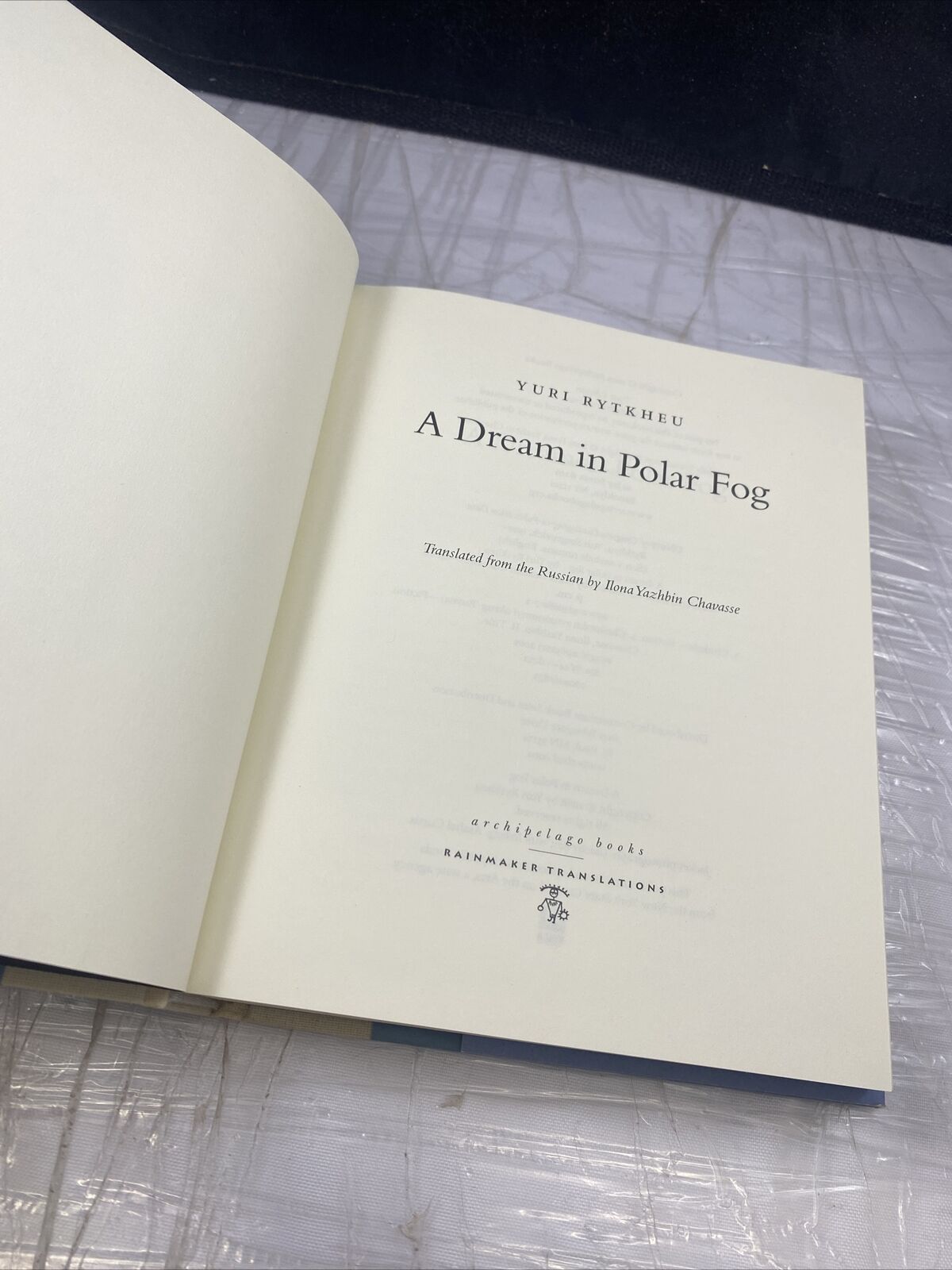 A Dream in Polar Fog by Yuri Rytkheu Hardcover Book