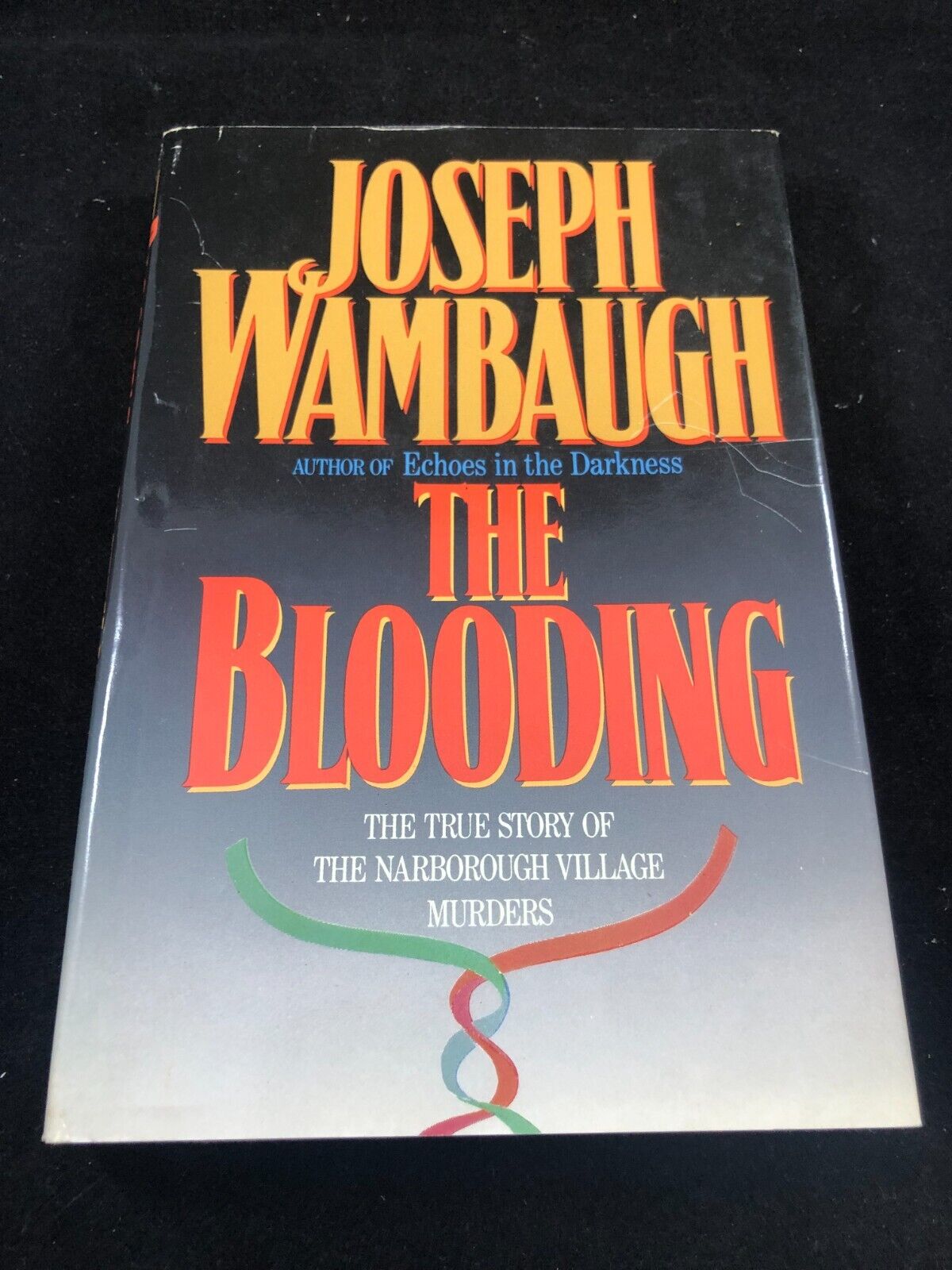 THE BLOODING by Joseph Wambaugh - 1989 HC/DJ ~ Book Club Edition