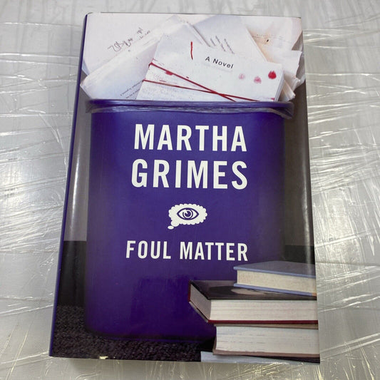 Foul Matter by Martha Grimes (2003, Hardcover) Viking Book Club Ed.