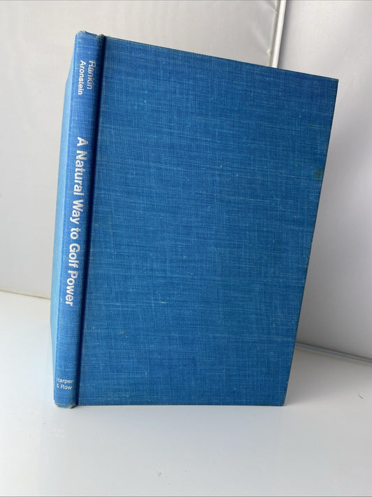 A NATURAL WAY TO GOLF POWER By Judy Rankin - Hardcover *Excellent Condition*