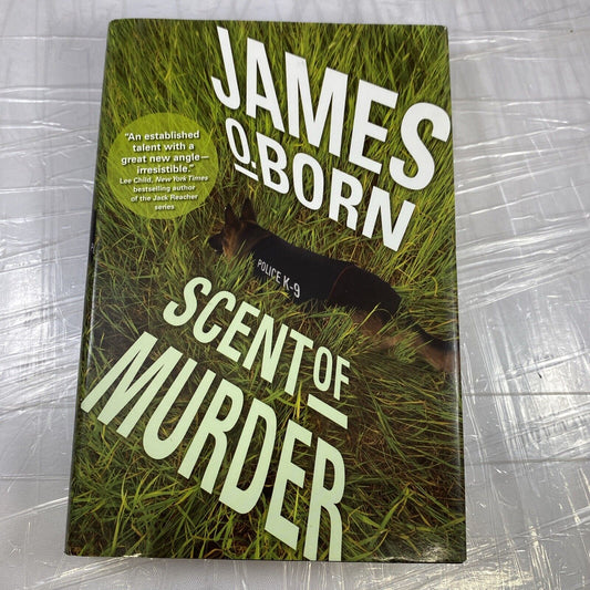 The Scent of Murder Hardcover James O. Born Very Good Mystery Thriller Novel